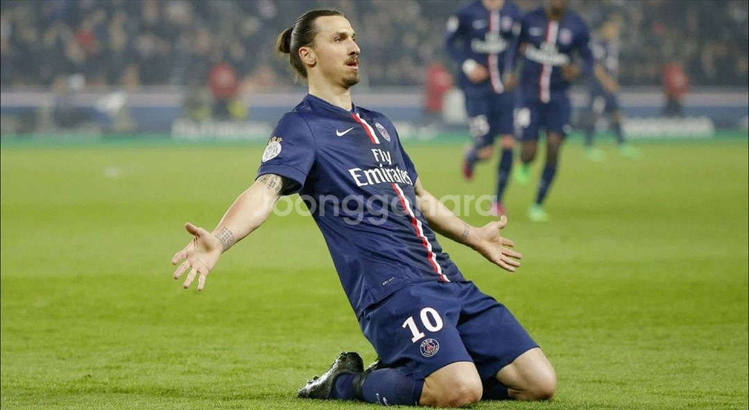 14-15 PSG 홈 즐라탄 이브라히모비치 정품 유니폼--9