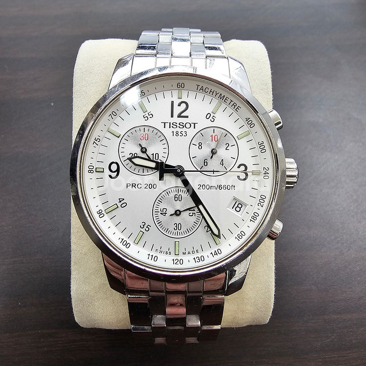 292- 티쏘 prc200 남성 남자 정장시계 메탈시계--1