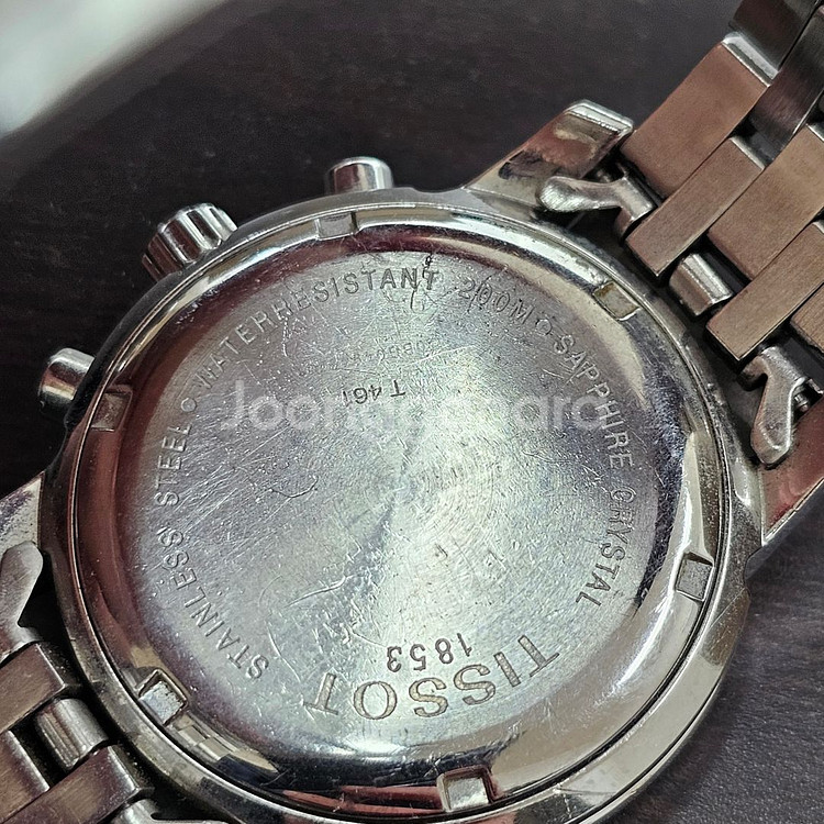 292- 티쏘 prc200 남성 남자 정장시계 메탈시계--5