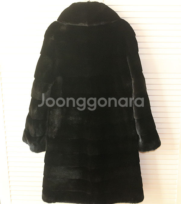 진도모피 밍크코트--1