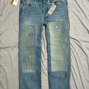 더블알엘 rrl 빈티지 5포켓 미드랜드 셀비지 진