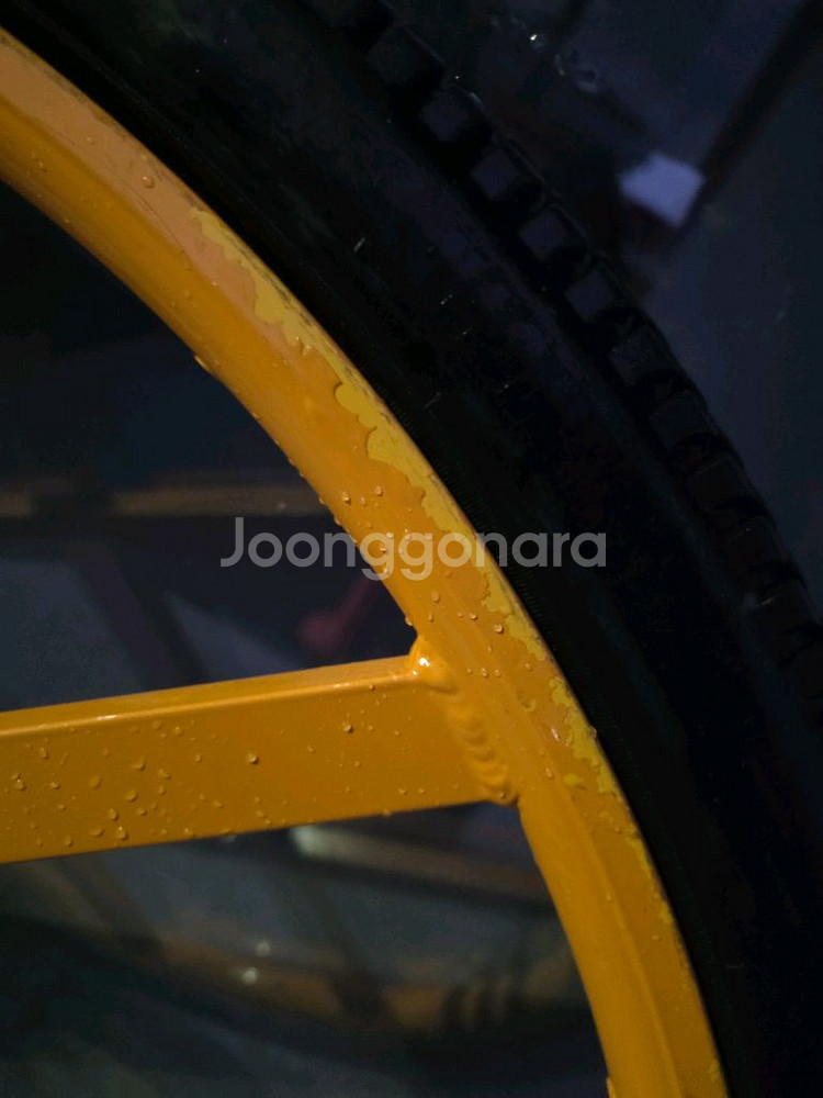 36인치 얼티밋 외발자전거 휠 옐로우--6