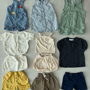 미키하우스, 밍크뮤, 랄프로렌 등 6-12M아기옷 일괄