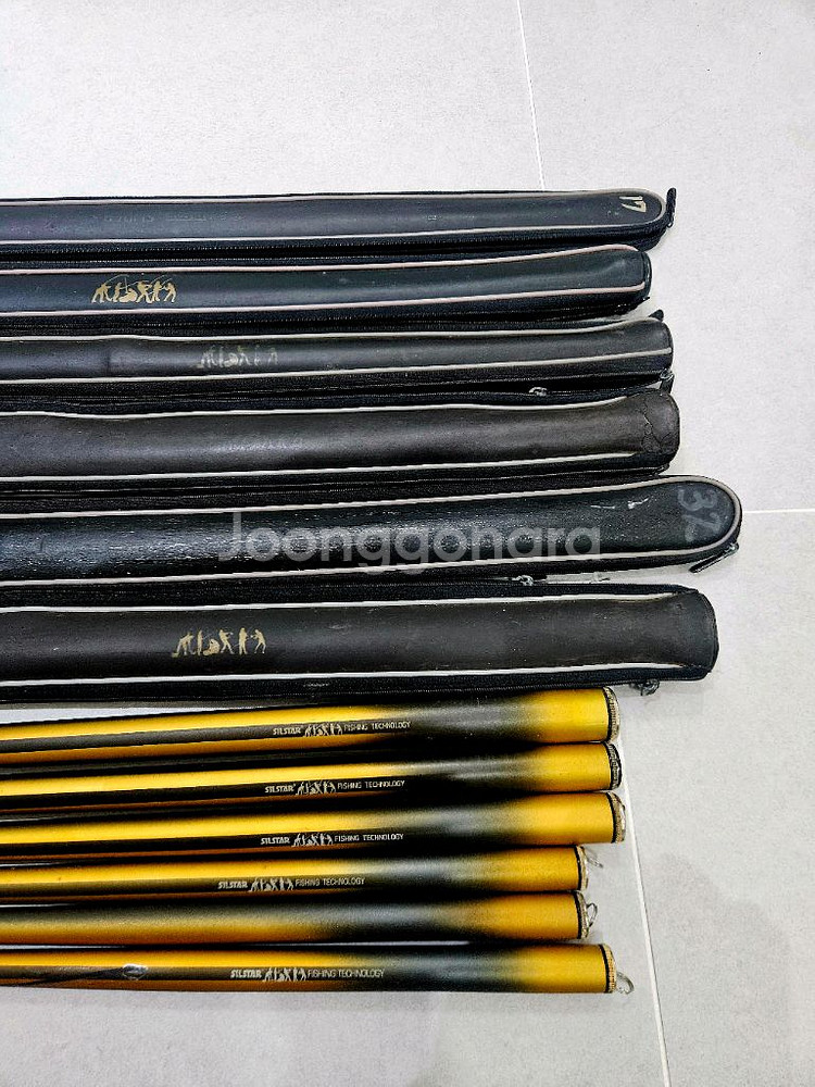 은성 수파 노랭이 낚시대--1