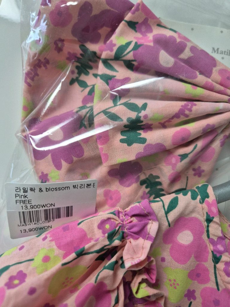 마틸다앤와이 날개원피스 9y+빅리본삔--7