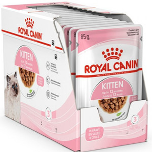 로얄캐닌 캣파우치 키튼 그레이비 85g 2박스(24개)