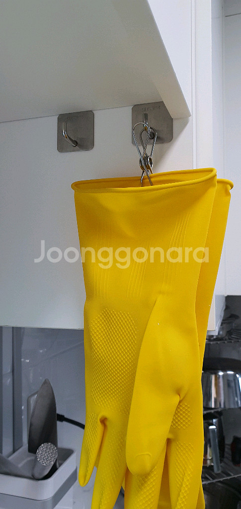 부착식 304스텐 걸이9p+접착제 포함(새상품)--8