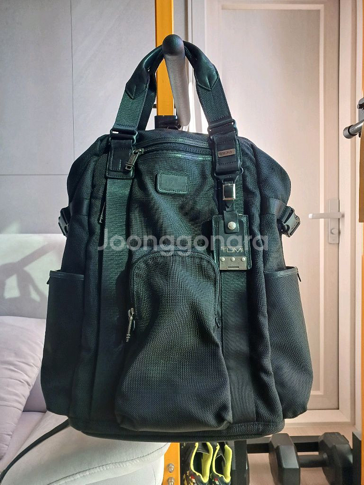 투미 르준 백팩 올블랙 팝니다.--0