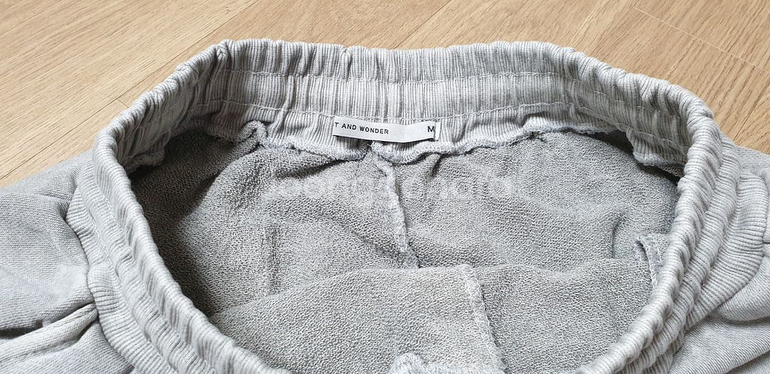 Wit And Wonder 남성 조거 팬츠 M 그레이--7