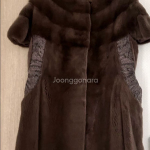 캡소매형 밍크베스트(새상품)