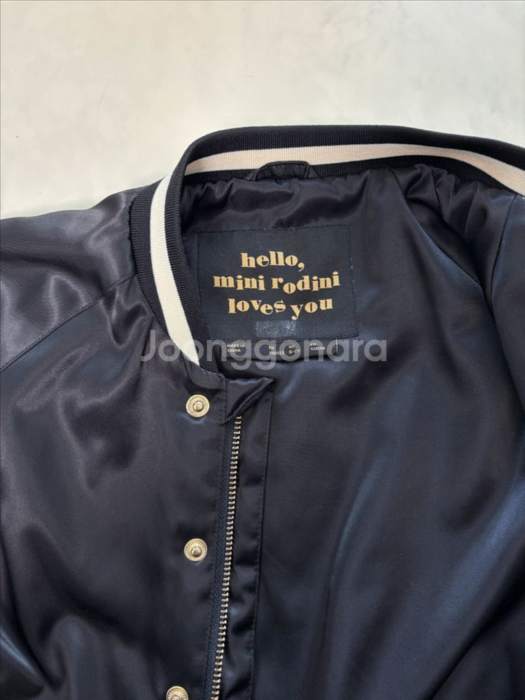 미니로디니 재규어 점퍼 블루종 116--3