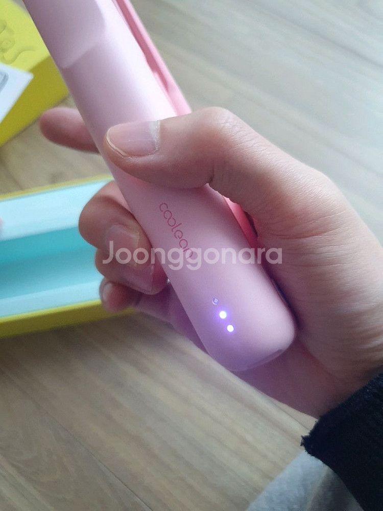 쿨린 허니비 무선 미니 고데기 싸게 판매합니다!--2