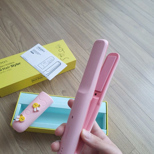 쿨린 허니비 무선 미니 고데기 싸게 판매합니다!