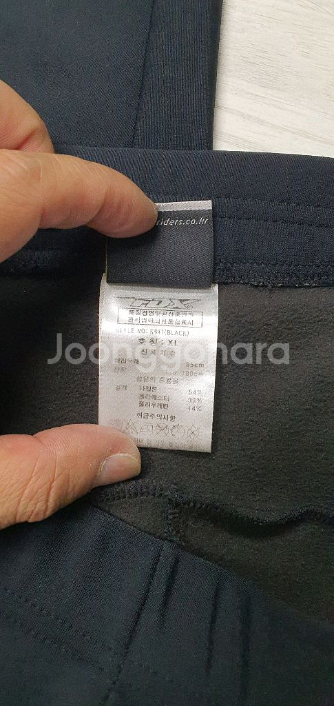 FOX 라이더스(정품) 기모 자전거바지 XL사이즈--6