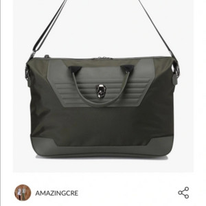 어메이징크리 파이브 라이너 보스턴백 카키