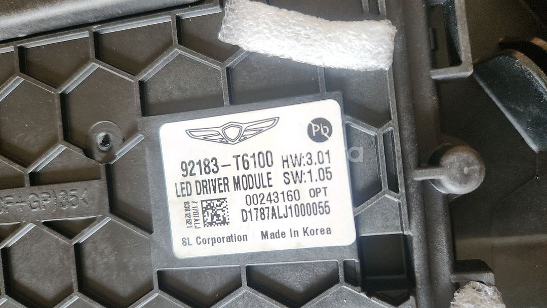 GV80운전석 헤드램프--0