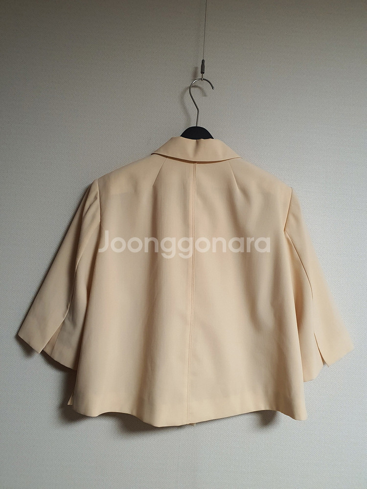 마인 mine 하프 슬리브 자켓 66 사이즈 정품 사이--5