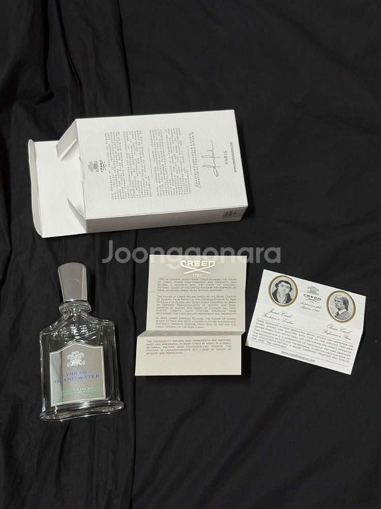 크리드 버진아일랜드 워터 50ml--1