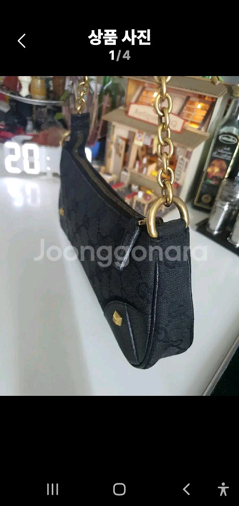 정품/구찌 핸드백--0