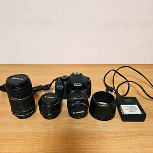 캐논 EOS 550D, 번들, 구쩜팔, 헝그리망원 렌즈