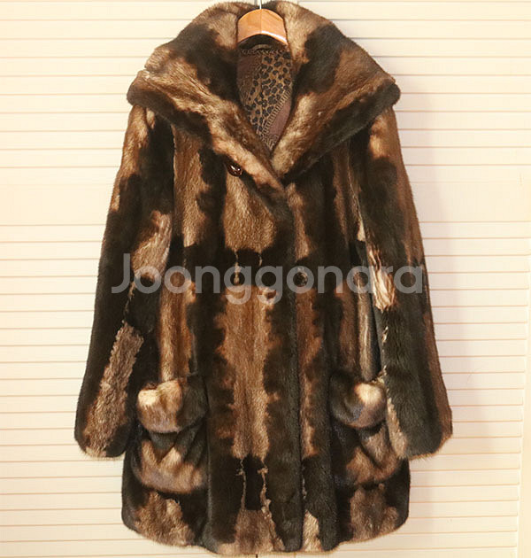 후드밍크코트--0