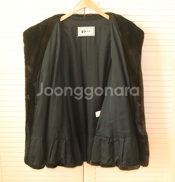 진모피 밍크코트--3