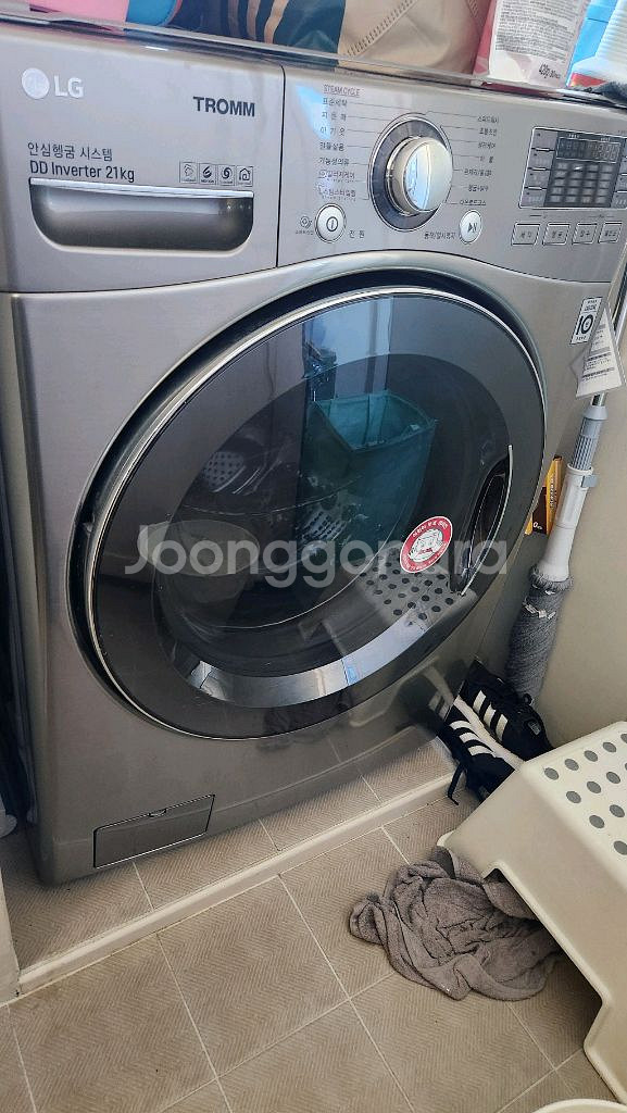 LG 트롬 건조기 14kg + 세탁기 21kg 일괄--2