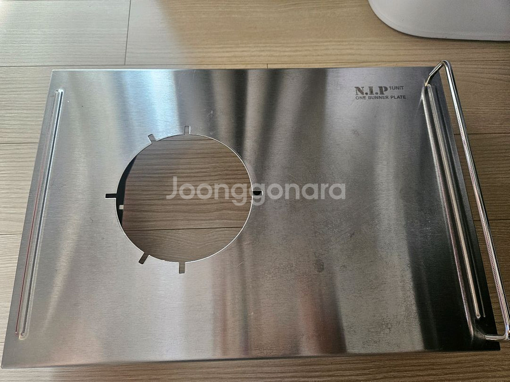 NIP 원버너플레이트 실버--0