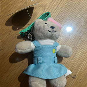 스타벅스 베어리스타 곰인형 키링-새상품