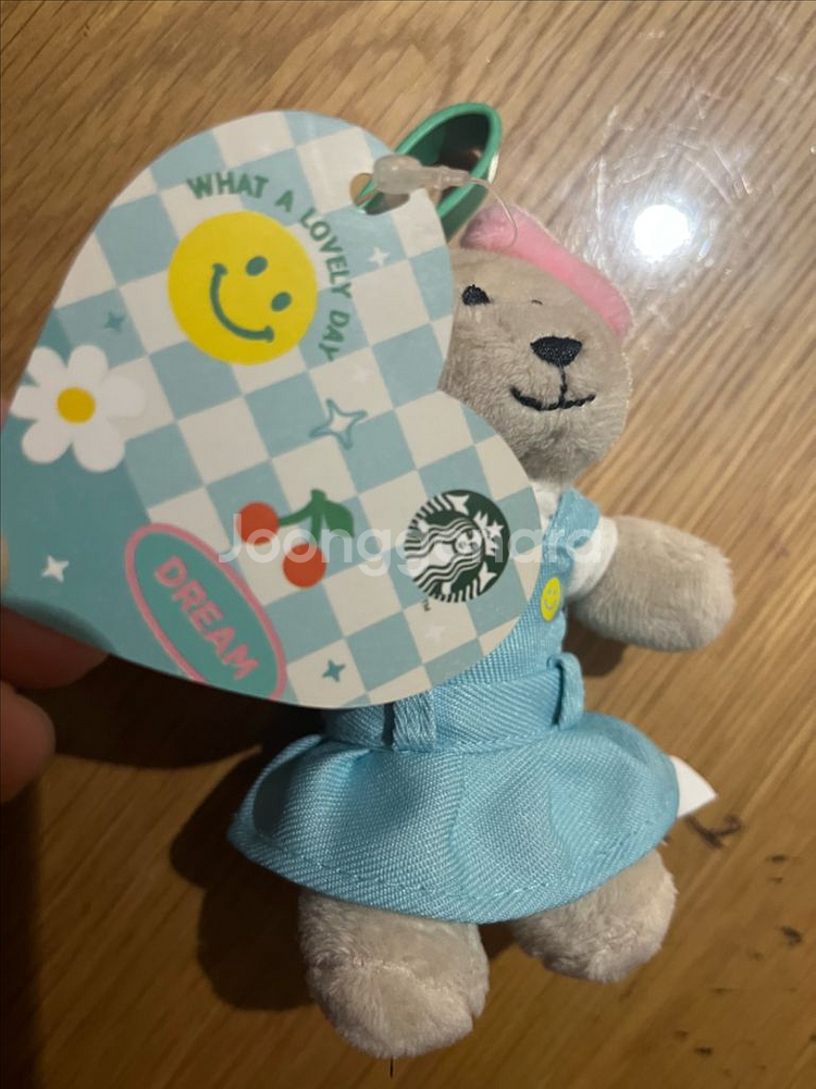 스타벅스 베어리스타 곰인형 키링-새상품--1