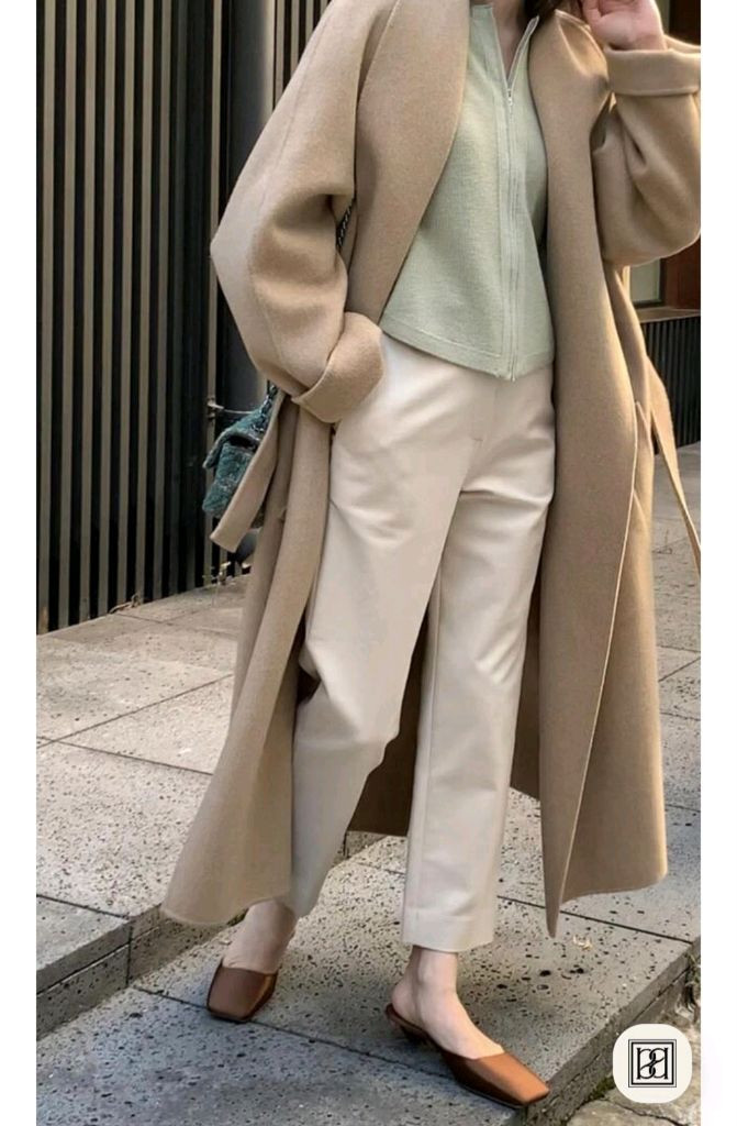 새상품)보웬 더블코튼 슬림팬츠M--1