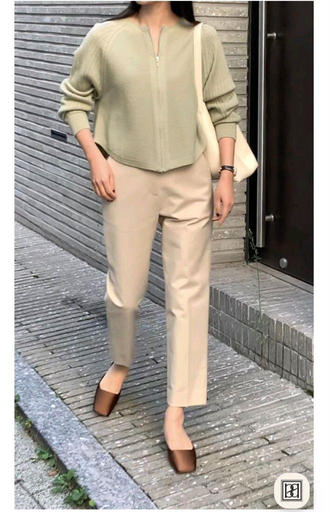 새상품)보웬 더블코튼 슬림팬츠M--4