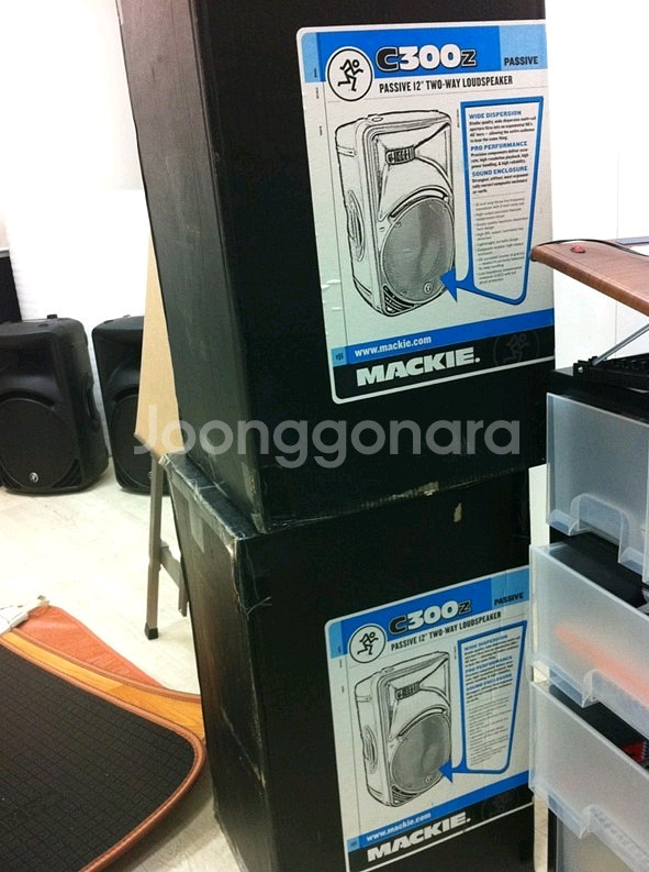 최고급 맥키 c300z 12인치스피커--0