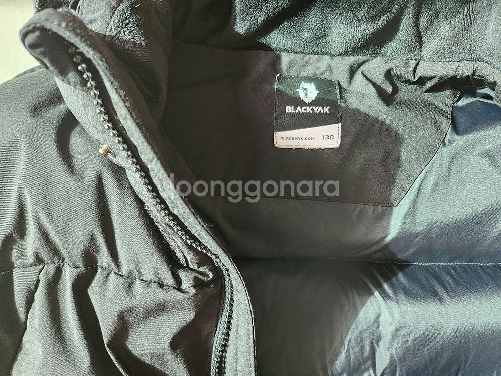 블랙야크키즈 구스다운패딩 130--2