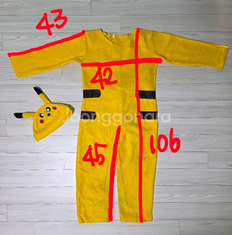 할로윈의상 코스튬 피카츄, 리자몽--1