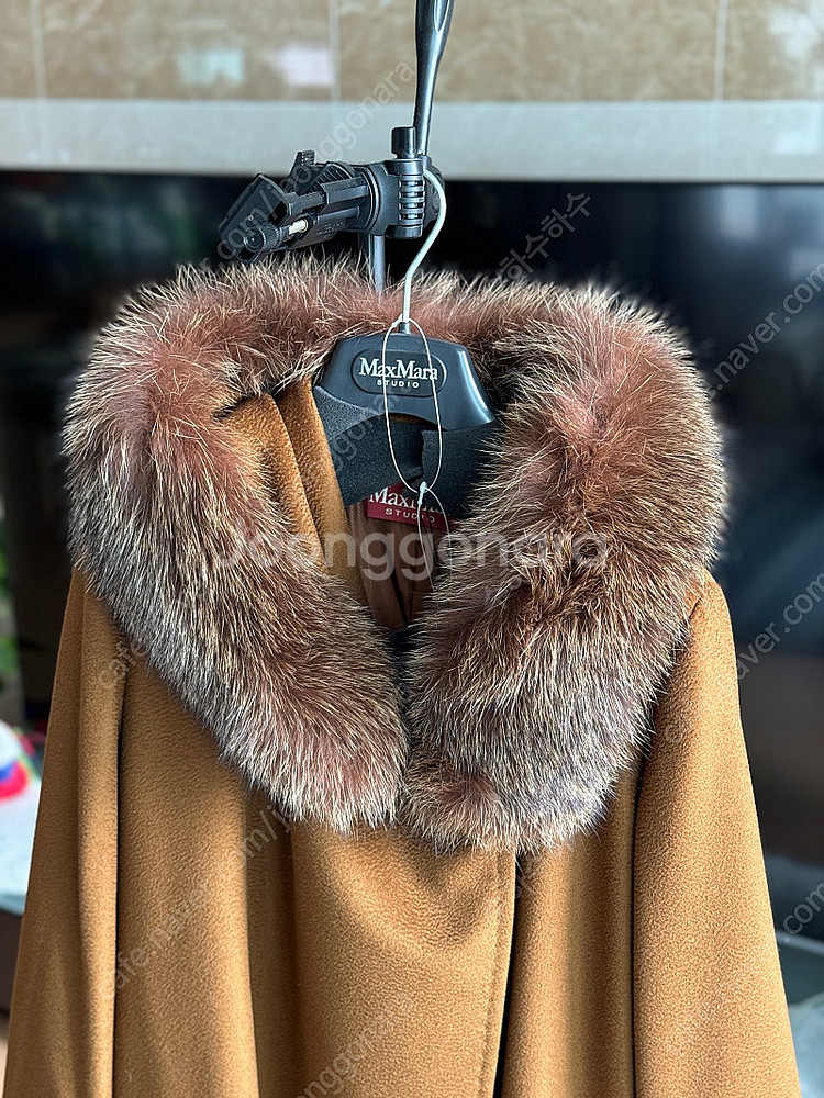 막스마라 망고 MANGO 울코트 42사이즈 토바코컬러--0