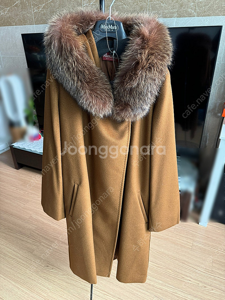 막스마라 망고 MANGO 울코트 42사이즈 토바코컬러--1