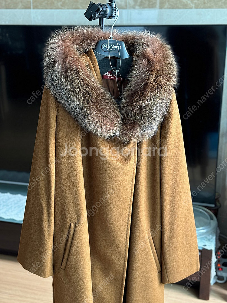 막스마라 망고 MANGO 울코트 42사이즈 토바코컬러--2