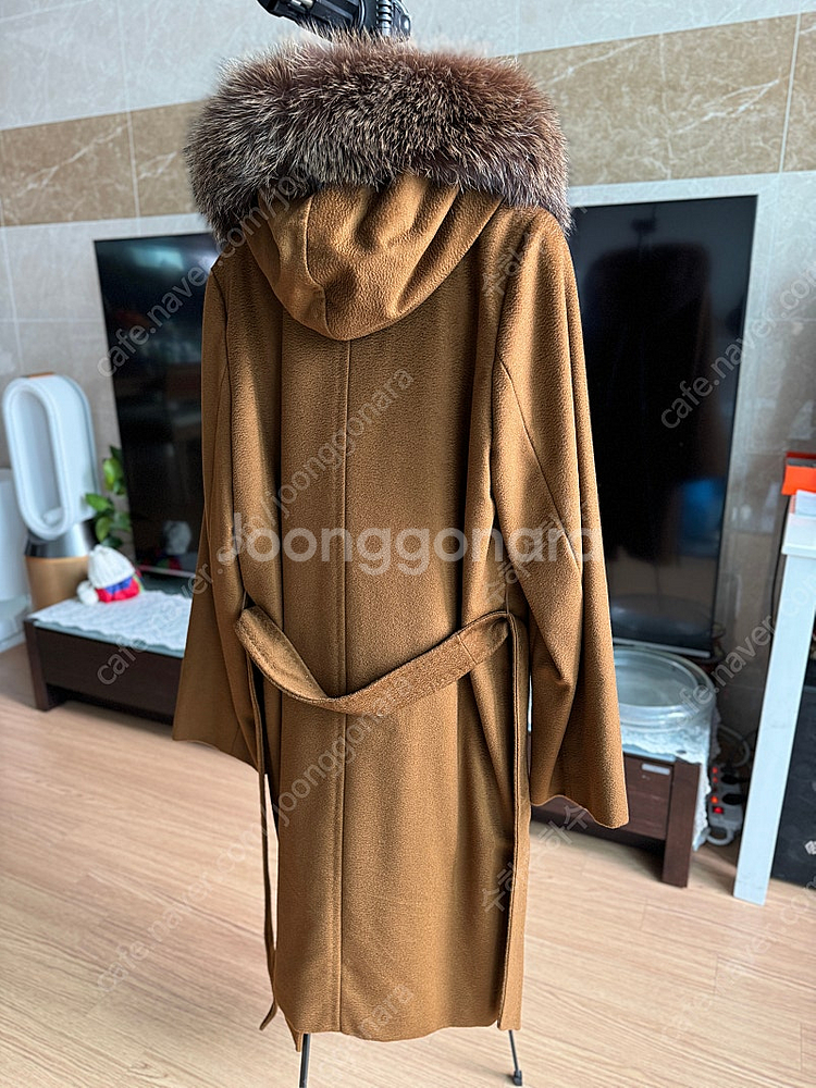 막스마라 망고 MANGO 울코트 42사이즈 토바코컬러--4