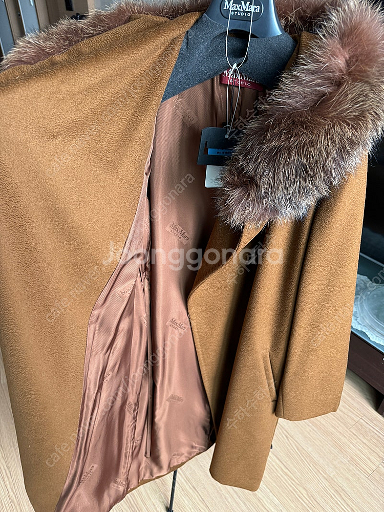 막스마라 망고 MANGO 울코트 42사이즈 토바코컬러--6