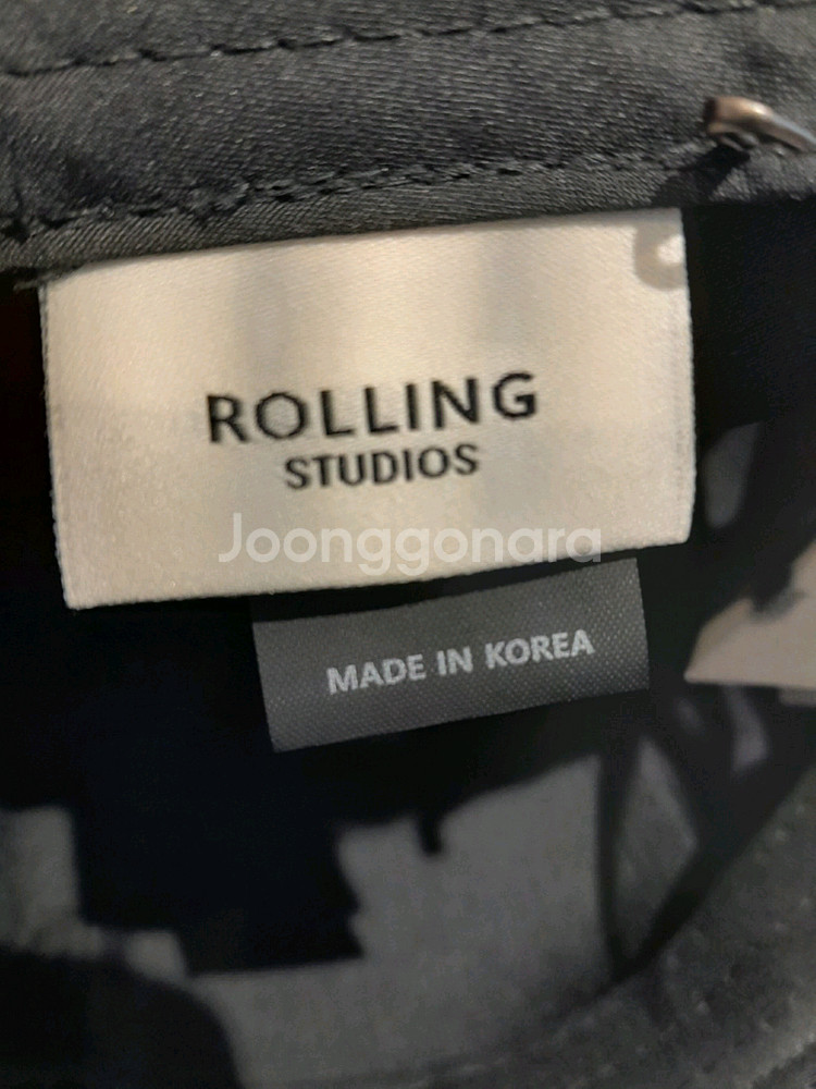 (새상품) 롤링 볼캡 (블랙)--5