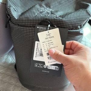 아크테릭스 컨실 15 백팩 블랙 팝니다