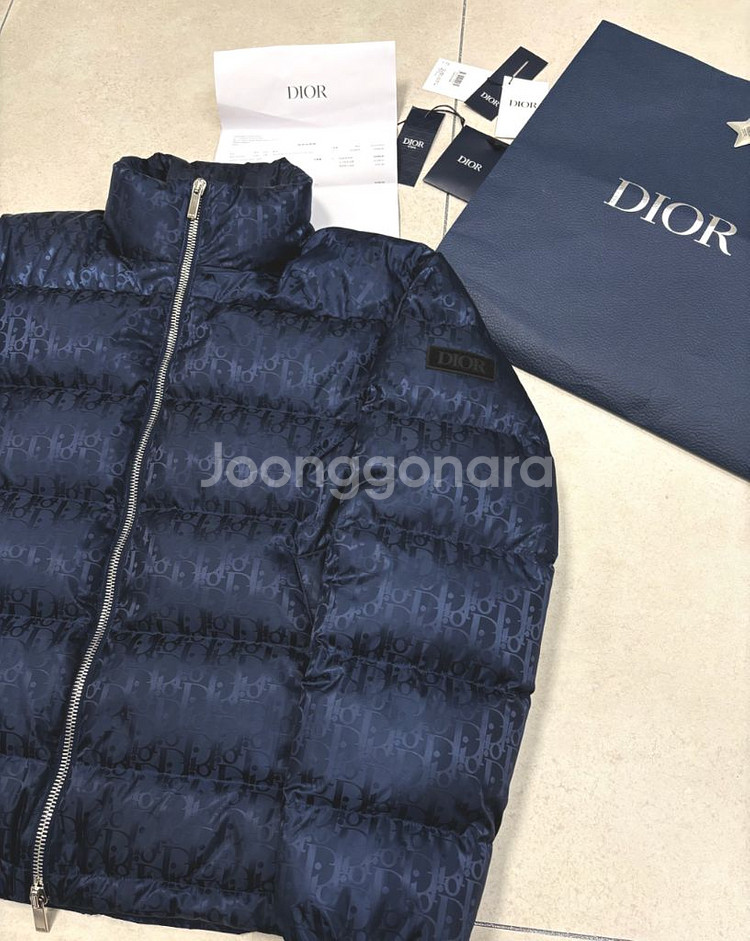 디올 오블리크 패딩--1