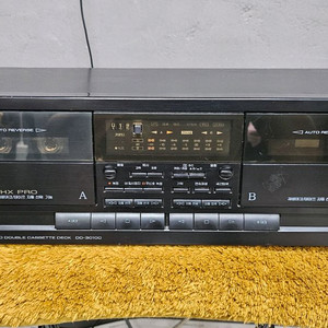 정비된 인켈 더블카세트데크 DD-3010C