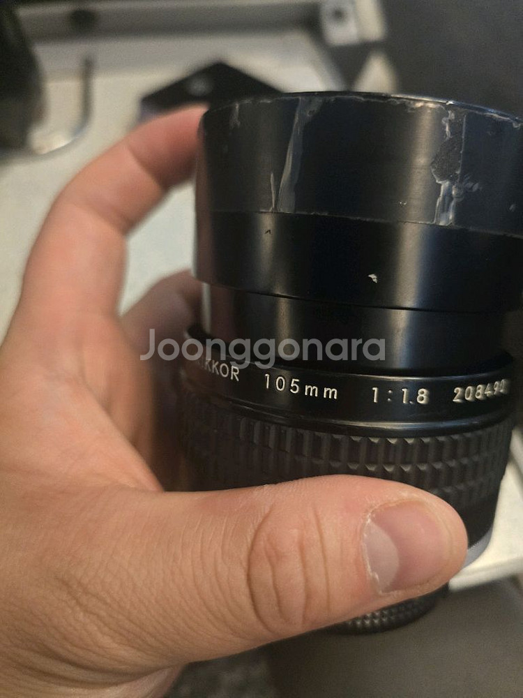 니콘 MF 105mm f1.8 렌즈(인물용 수동렌즈)--3