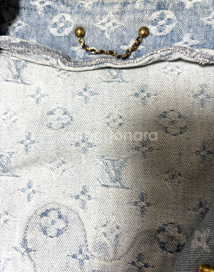 루이비통 NBA 데님 후드집업--3