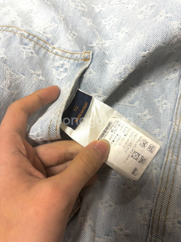 루이비통 NBA 데님 후드집업--5