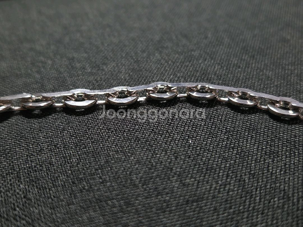 [새 상품] 실버 925 앙데뷰 이태리 체인 팔찌--4