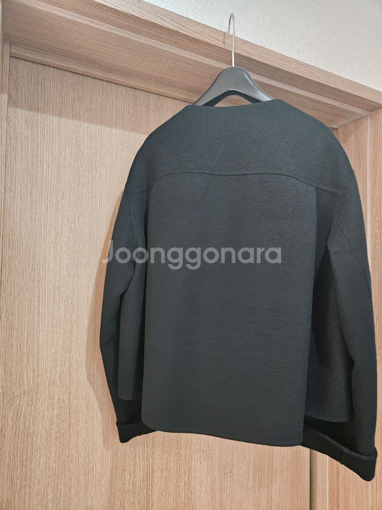 타임 핸드메이드 크롭 재킷--9