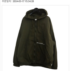 더블탭스나일론집파커 카키